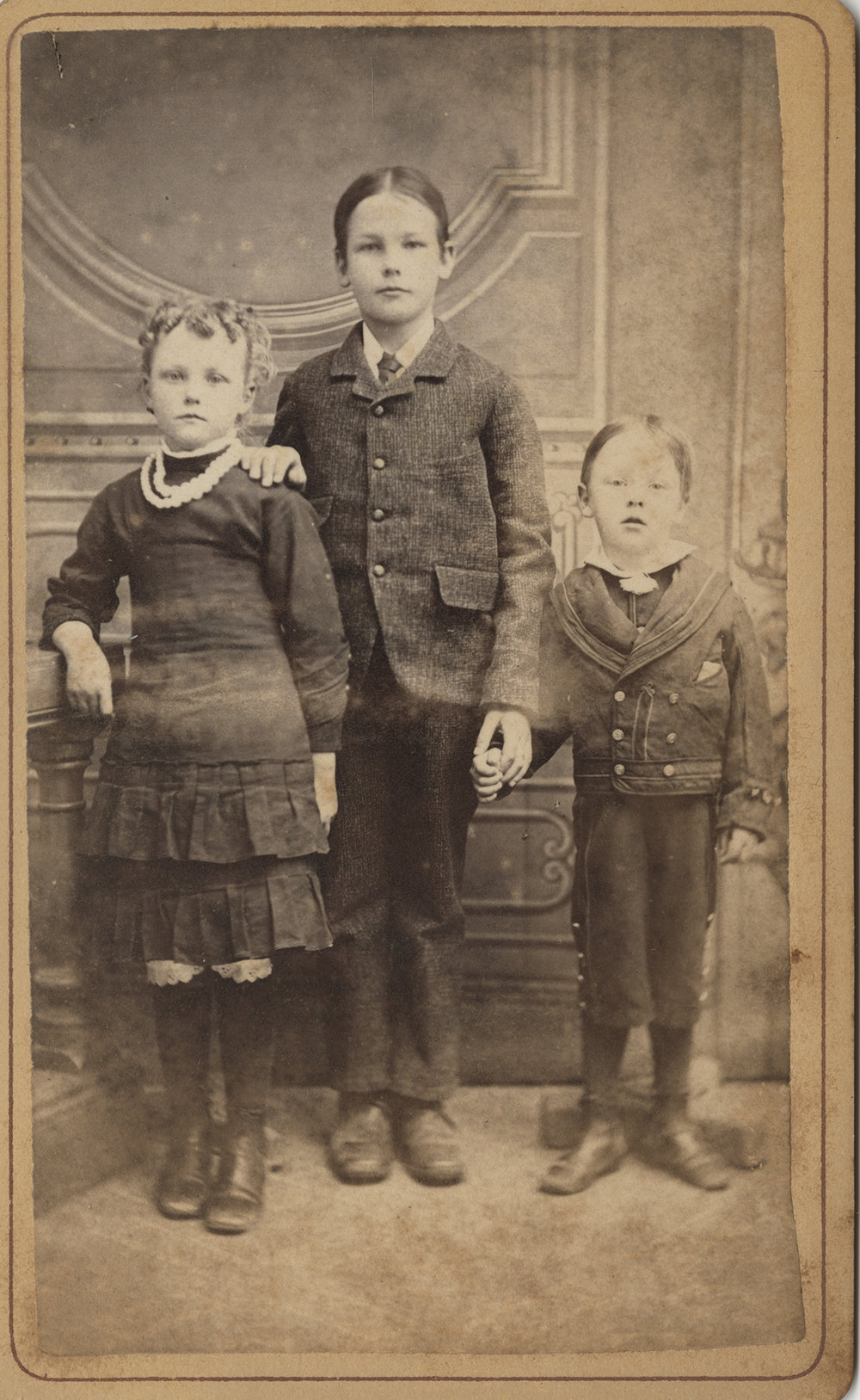 John, Sarah, and Charles Wyman, Tenterfield, c.1883