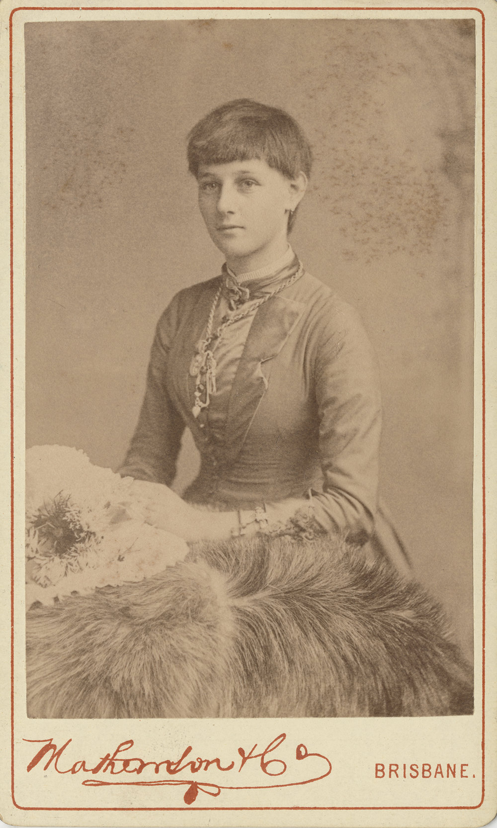Thought to be Eliza Jane Locke (nee Larter) (1869-1953), Brisbane, 1888