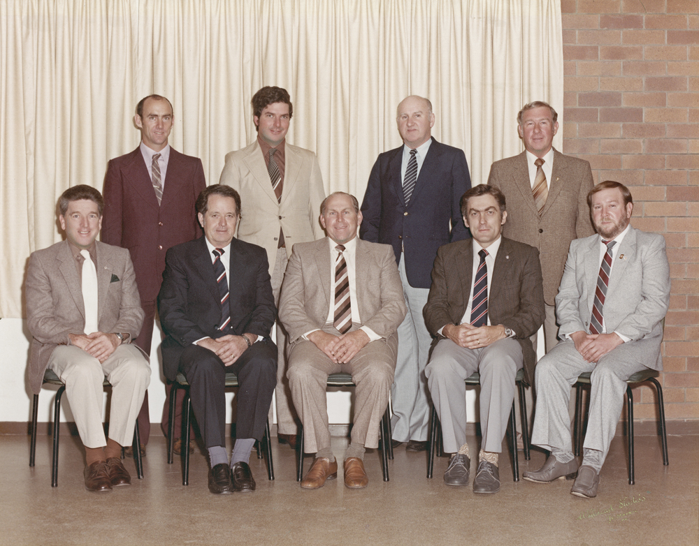 Southern Queensland Mines Rescue Brigade Committee, Ipswich, 1984