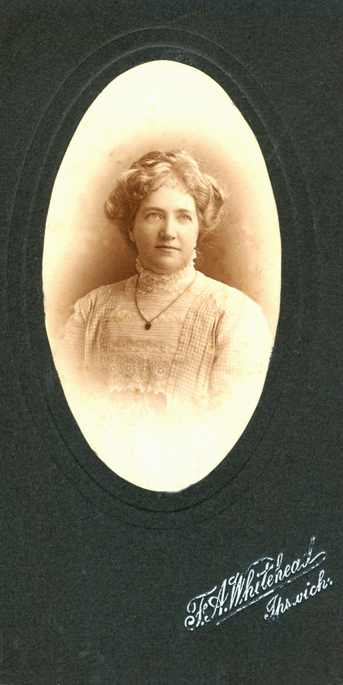 Sarah Elizabeth Thorn, Ipswich, c.1890