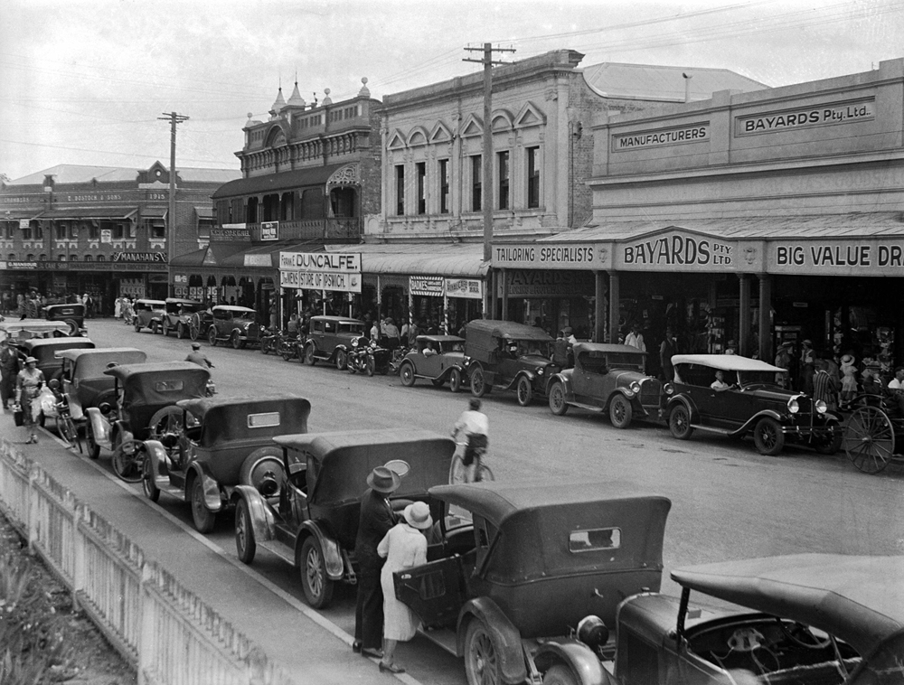 Brisbane Street, Ipswich, c.1925