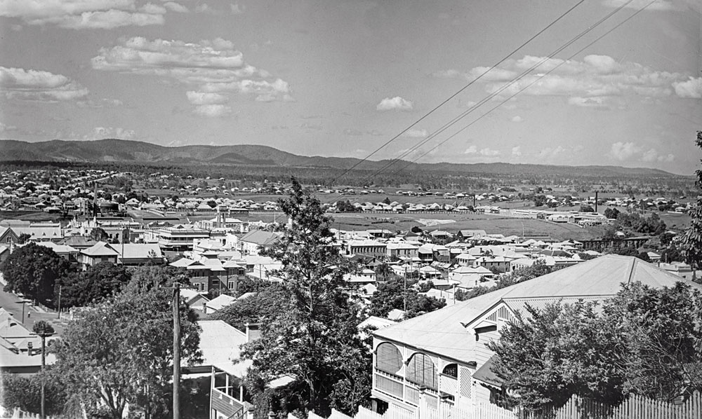 Ipswich from Denmark Hill, Ipswich,  c.1940s