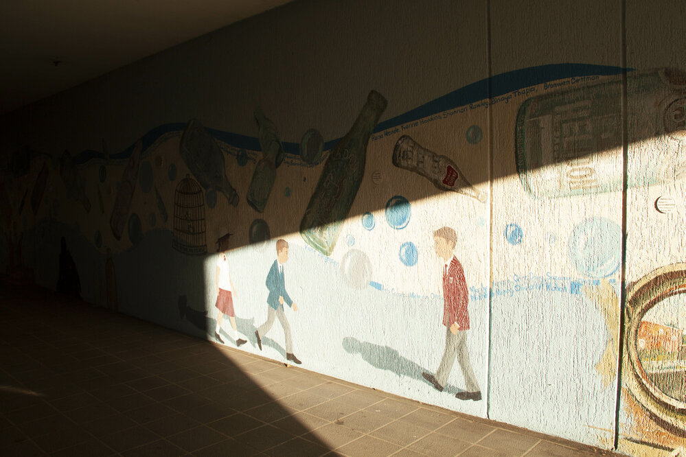 Bottle Alley Mural, Ipswich, 2017