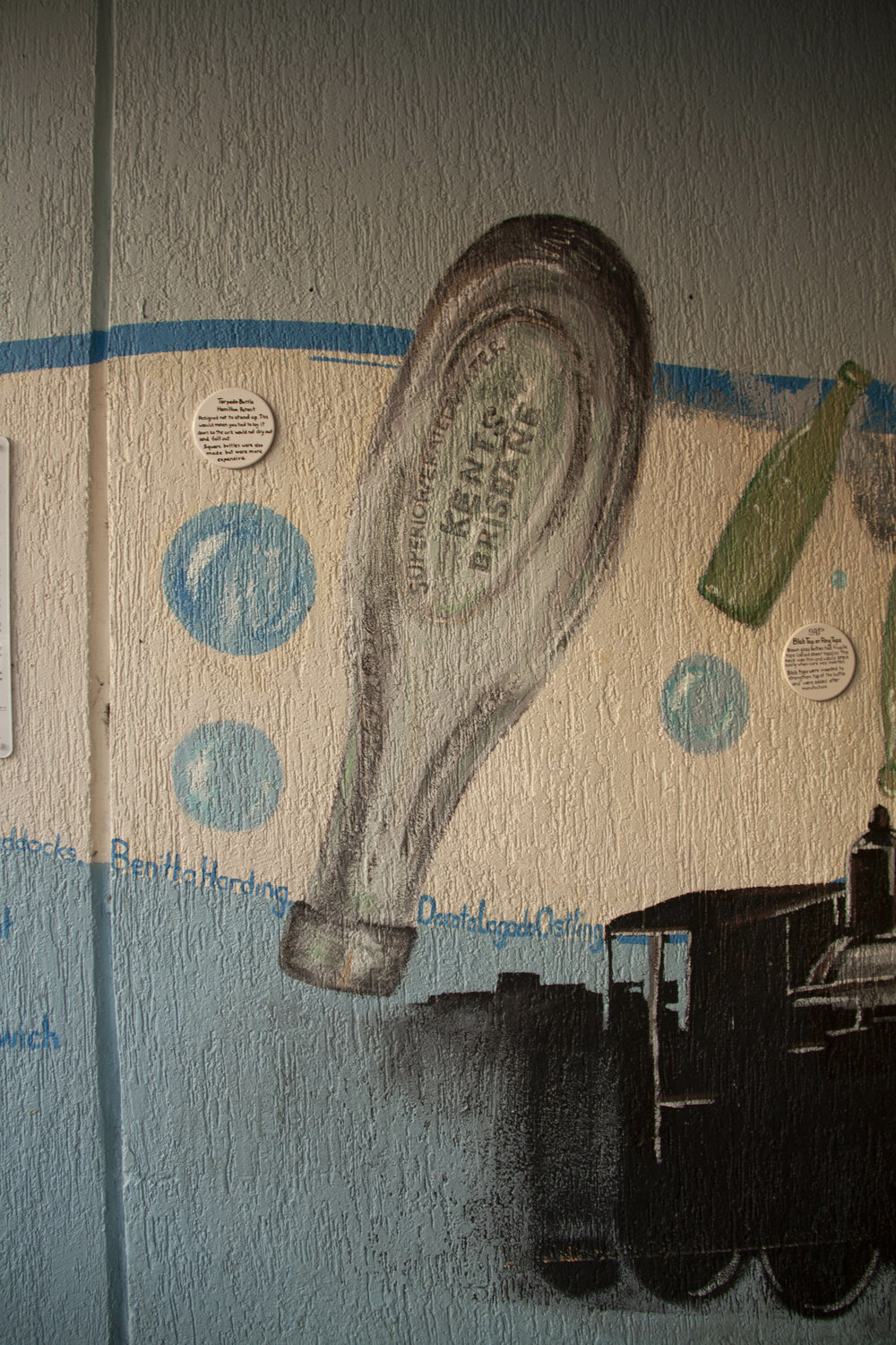 Bottle Alley Mural, Ipswich, 2017