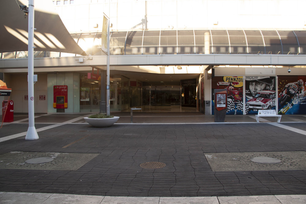 Ipswich Mall prior to commencement of redevelopment, Nicholas Street, Ipswich, 2017