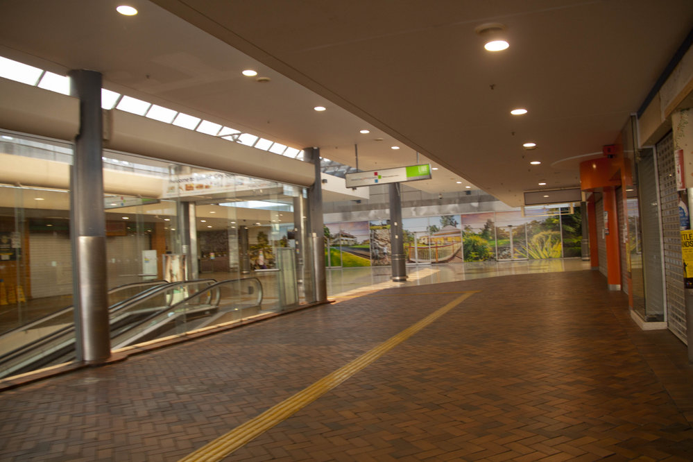 Ipswich Mall prior to commencement of redevelopment, Nicholas Street, Ipswich, 2017