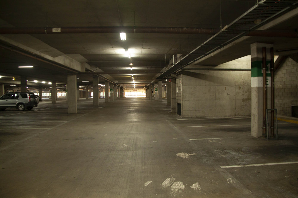 Ipswich Mall carpark prior to commencement of redevelopment, Nicholas Street, Ipswich, 2017
