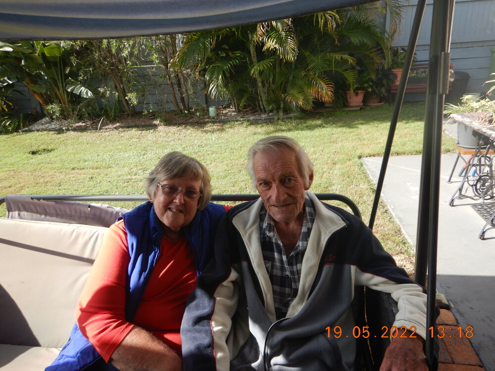 Robert and Carol Skele, Brassall, Ipswich, 2022