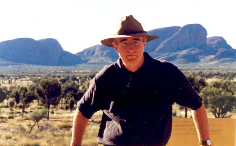 Bruce Buchanan at Kata Tjuta