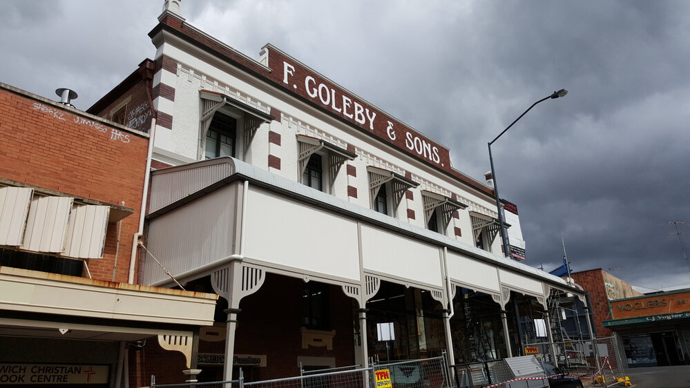 Goleby House, West Street facade