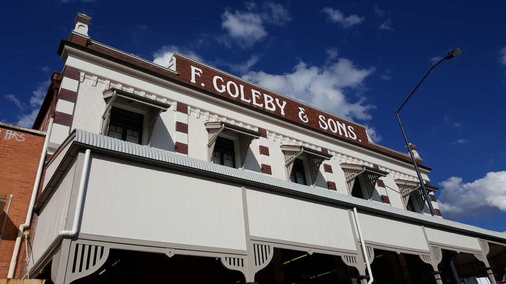 Goleby House, West Street Facade after restoration