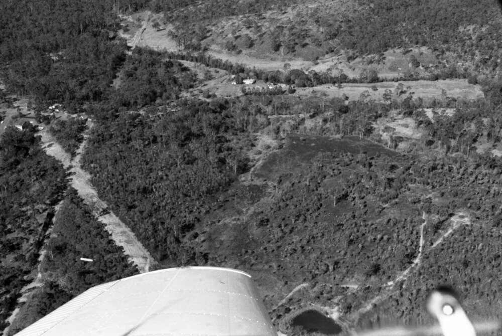 Aerial photography, thought to be taken over Ipswich, August 1981