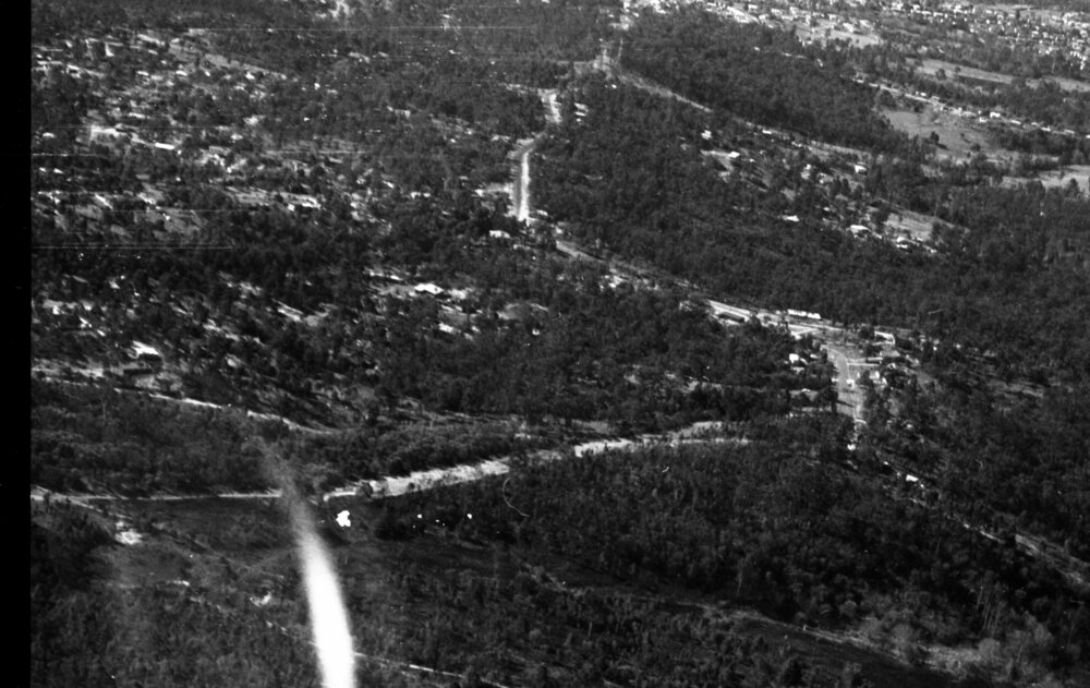 Aerial photography, thought to be taken over Ipswich, August 1981
