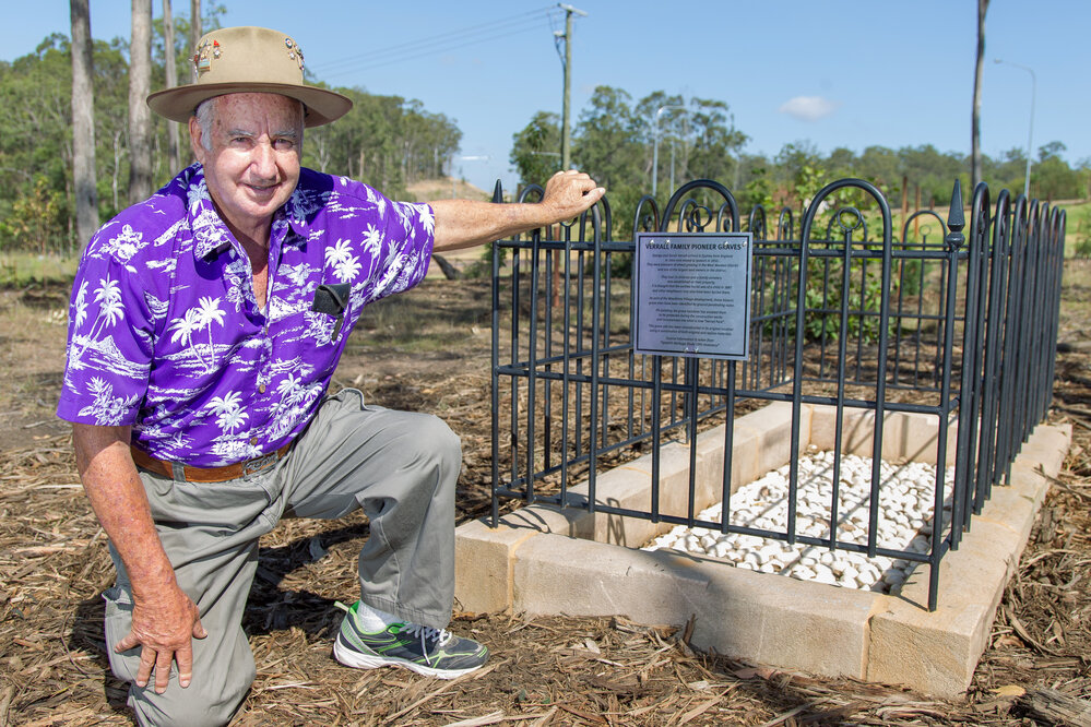 Verrall Park and Pioneer Graves, Woodlinks Village, 2016