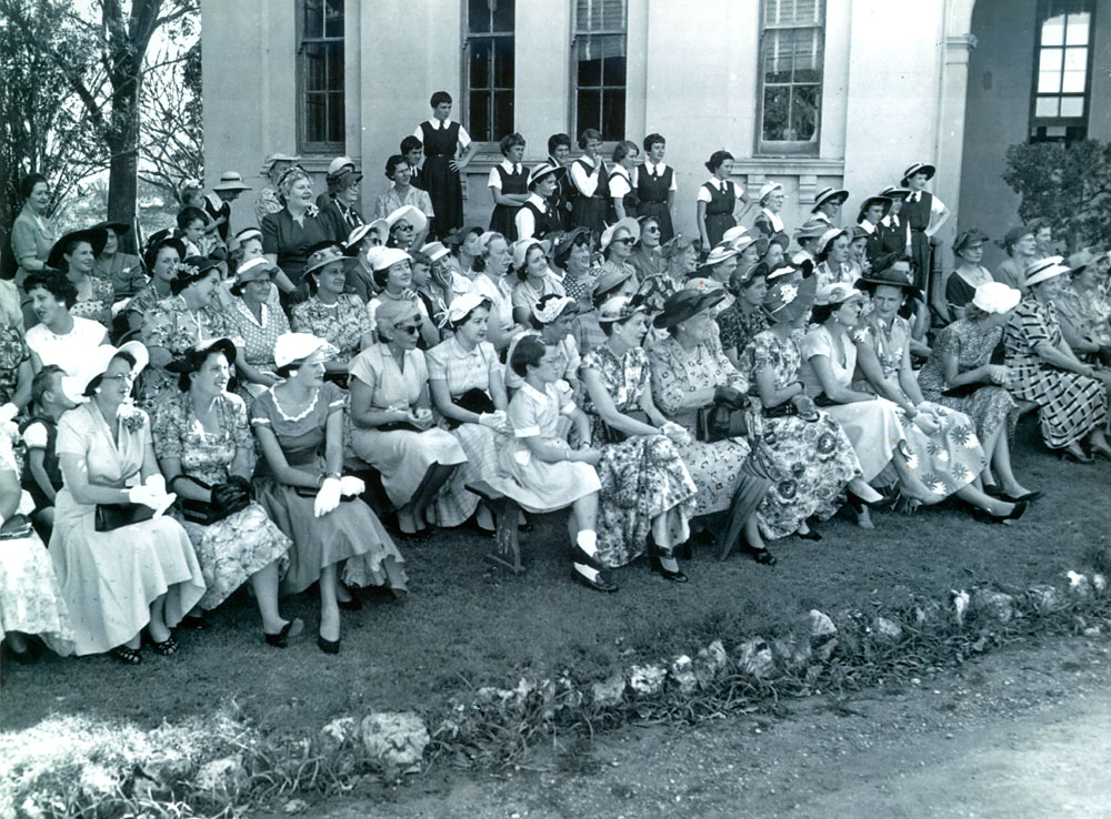 Ipswich Girls Grammar School, Mannequin Parade, Ipswich, 1955