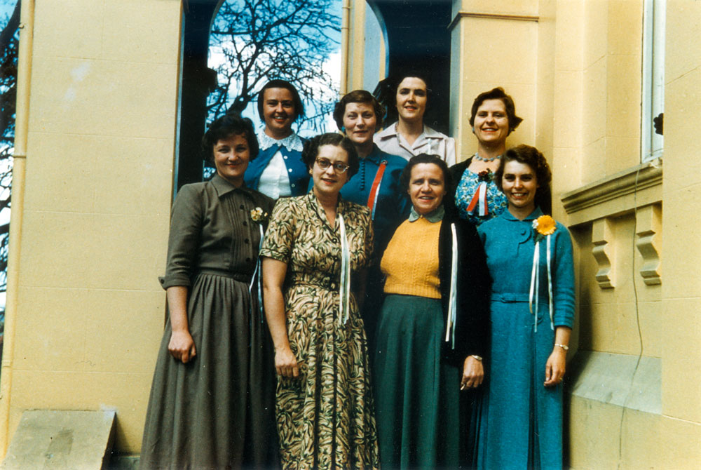 Ipswich Girls' Grammar School, teaching staff,  1957