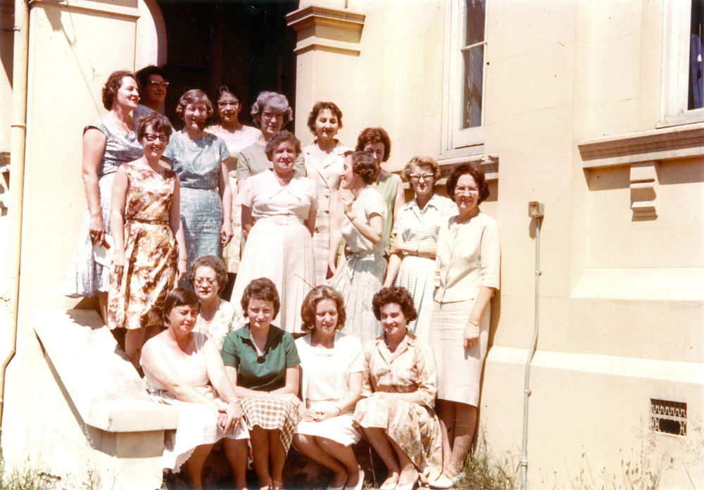 Ipswich Girls' Grammar School, teaching staff,  1965