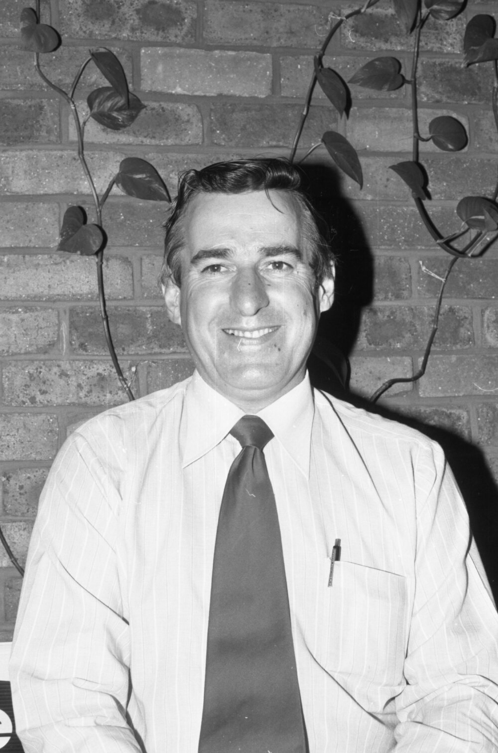 Unidentified man, image taken for advertisement in the Queensland Times, Ipswich, September 1981