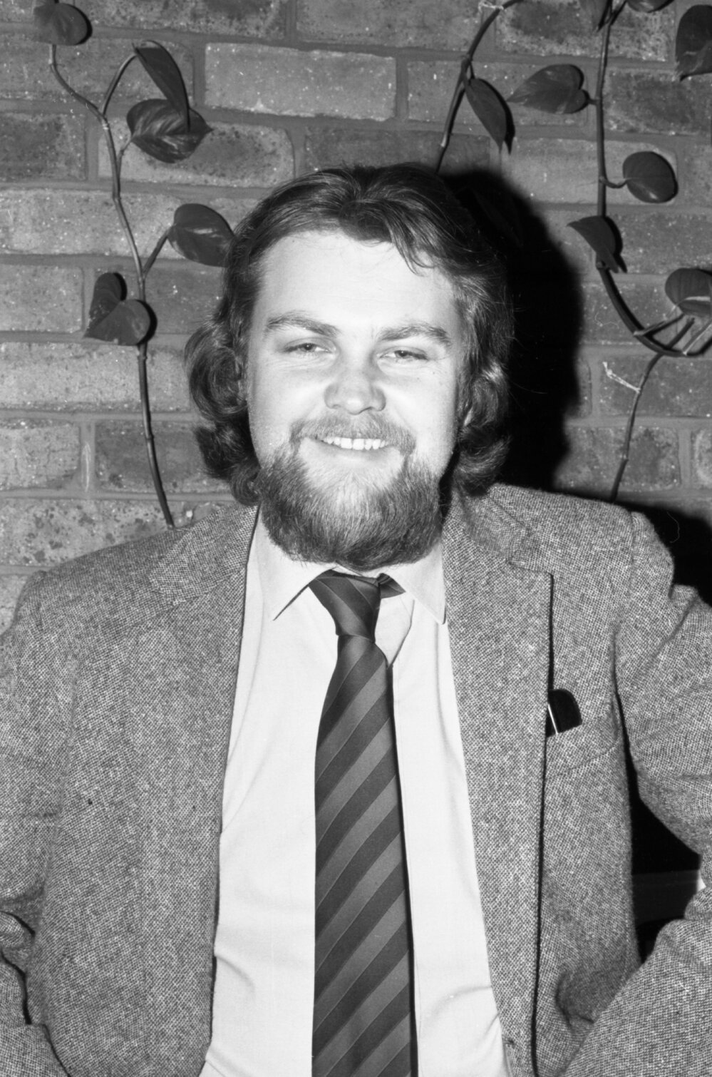 Unidentified man, image taken for advertisement in the Queensland Times, Ipswich, September 1981