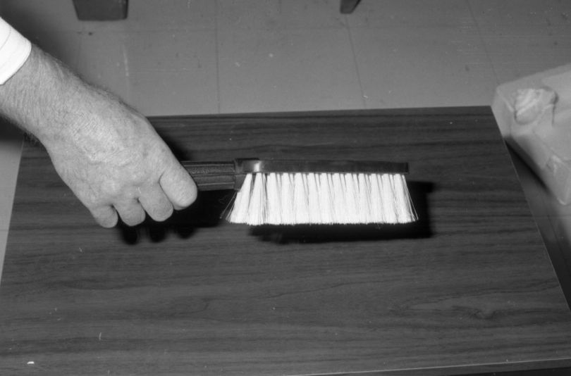Cleaning Brush Advertisement, Ipswich, August 1980
