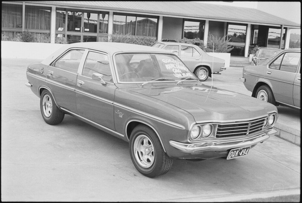 Centura KB (1975-1977), car advertisement for Currie Motors, Ipswich, October 1980