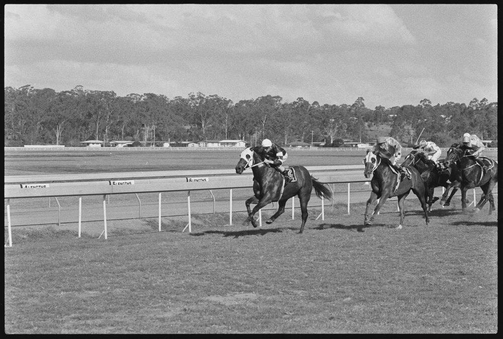 Horse Race, Ipswich Turf Club, Bundamba, September 1987