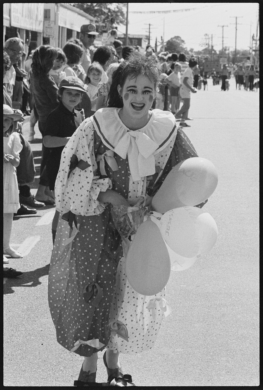 Second half of the Street Parade event at the Laidley Spring Festival, Laidley, Lockyer Valley, September 1987
