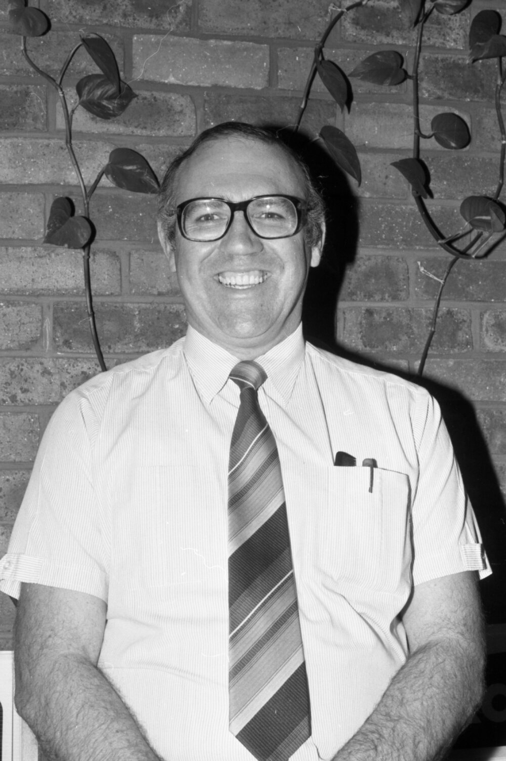 Unidentified man, image taken for advertisement in the Queensland Times, Ipswich, September 1981