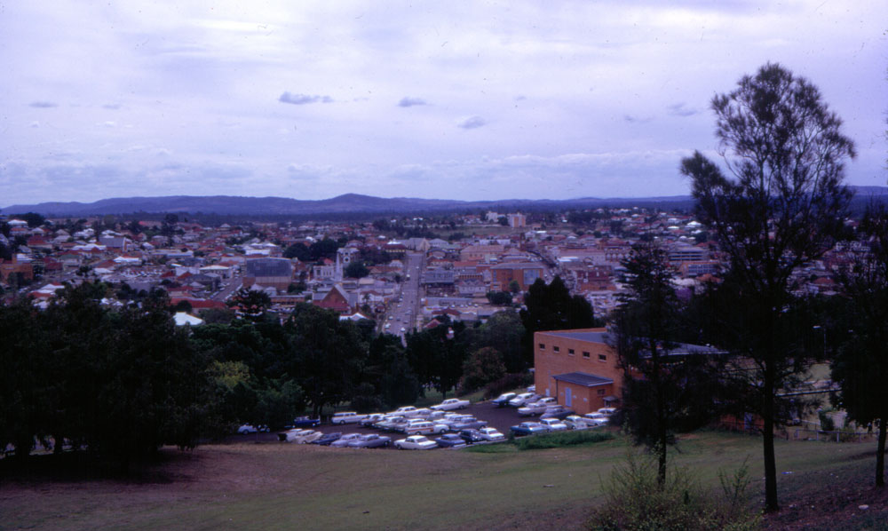 View of Ipswich from Griffith Road, Eastern Heights, Ipswich, c.1970