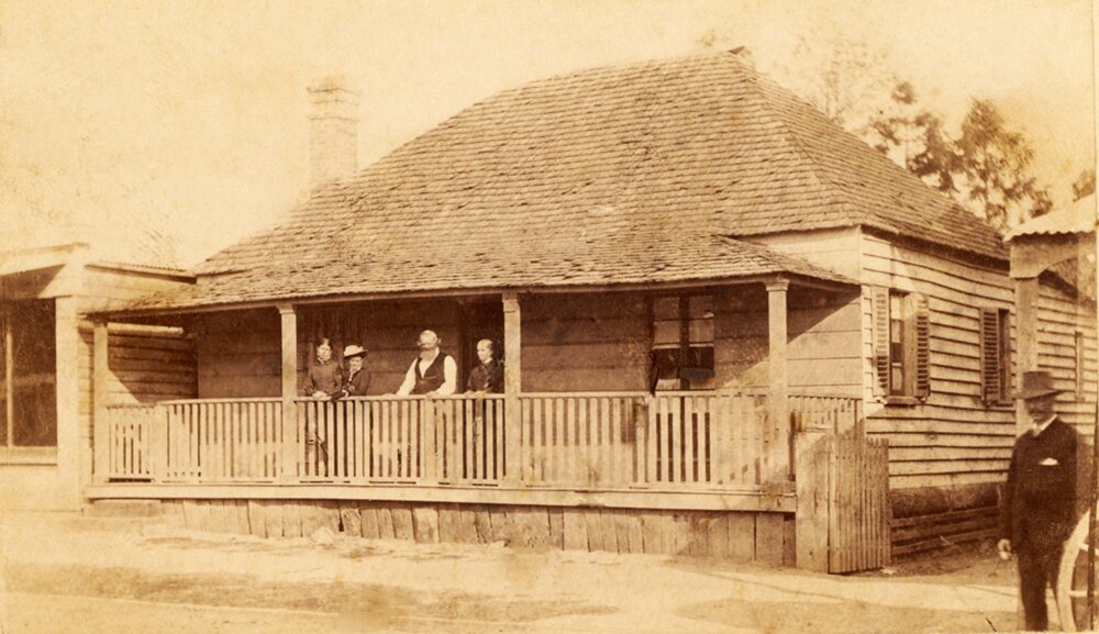 Walter's Boarding House, Brisbane Street, Ipswich, 1910