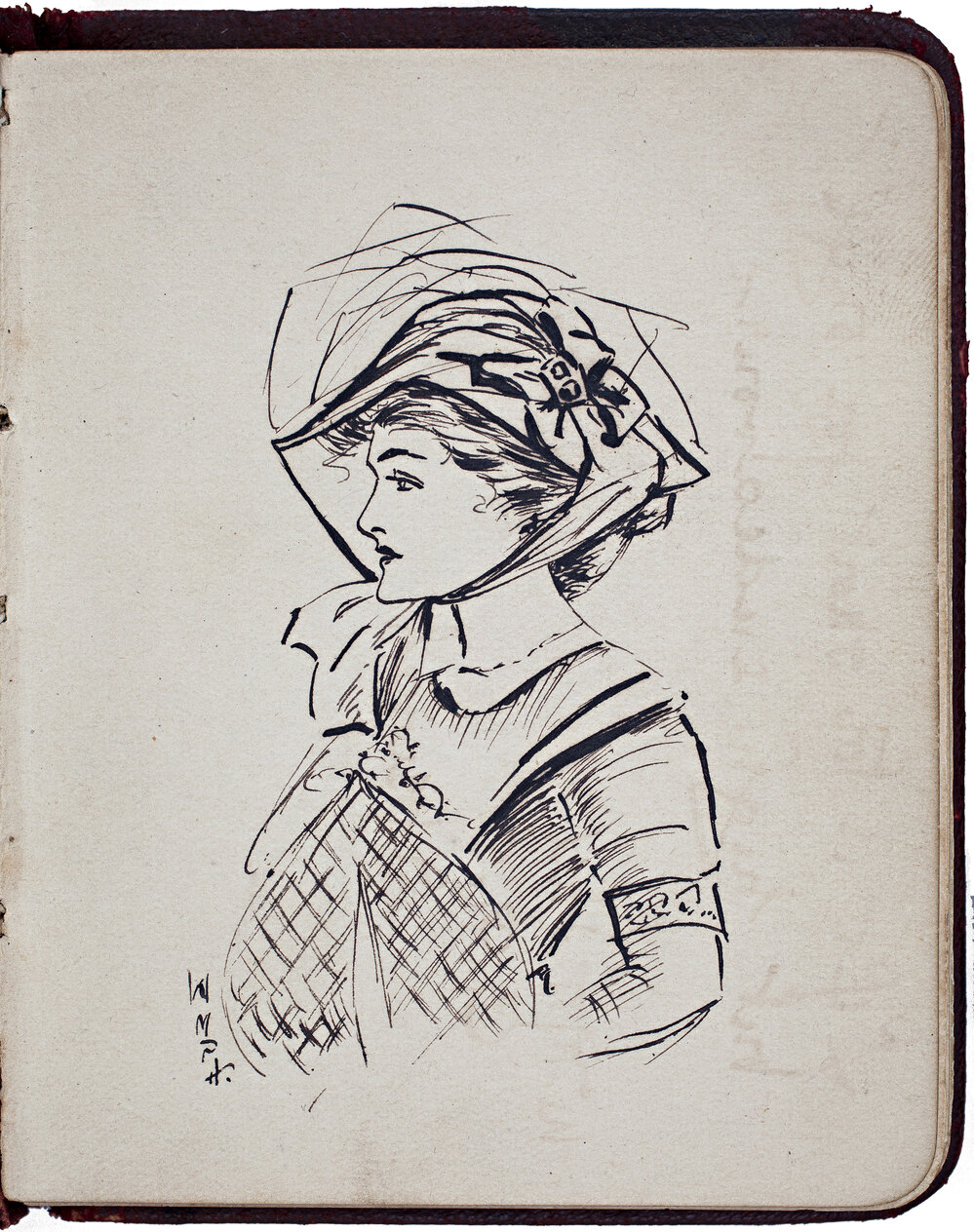 A page from May Cribb's IGGS autograph book c.1910-1914