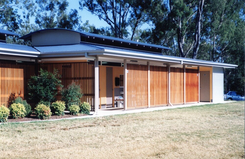 2001 Design &amp; Heritage Awards Entry - Ivory's Rock Conference Centre Campground Bathroom