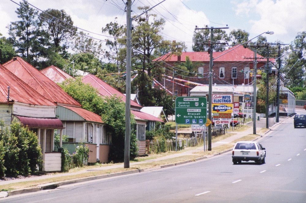 Streetscapes - Brisbane Street, West Ipswich 1999