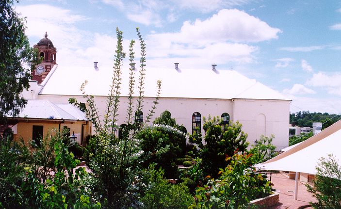 Side view of the former School of Arts &amp; Ipswich Town Hall, Nicholas Street, Ipswich, 1990s