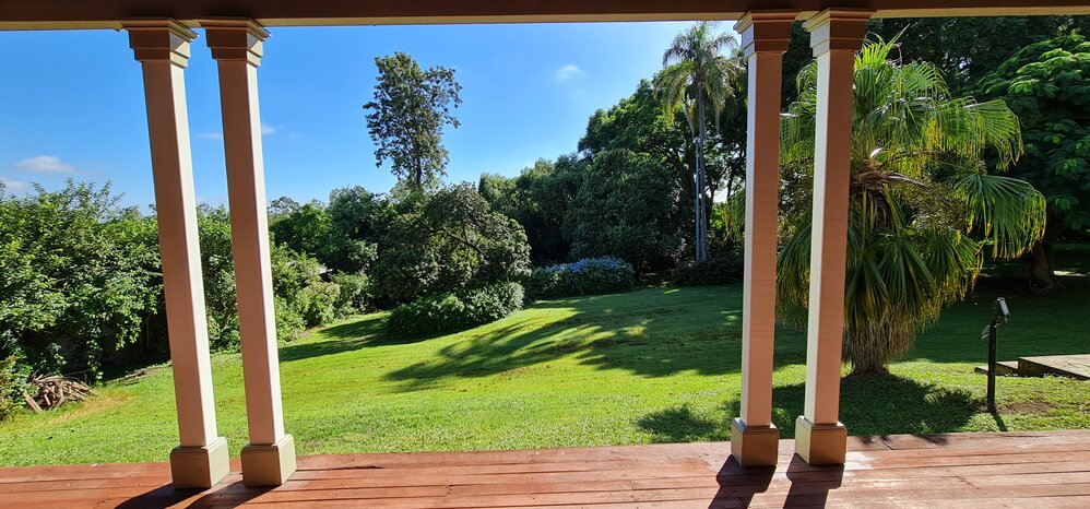 Claremont, Milford Street, Ipswich, 2022 - View from the Verandah