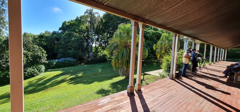 Claremont, Milford Street, Ipswich, 2022 - View from the Verandah