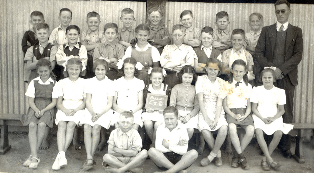 Marburg School, Grades 3 &amp; 4, Marburg, Ipswich, 1948