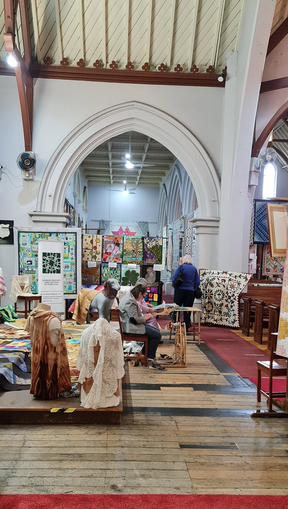 Galvanised Festival 2022 - St Paul's Quilt and Craft Display