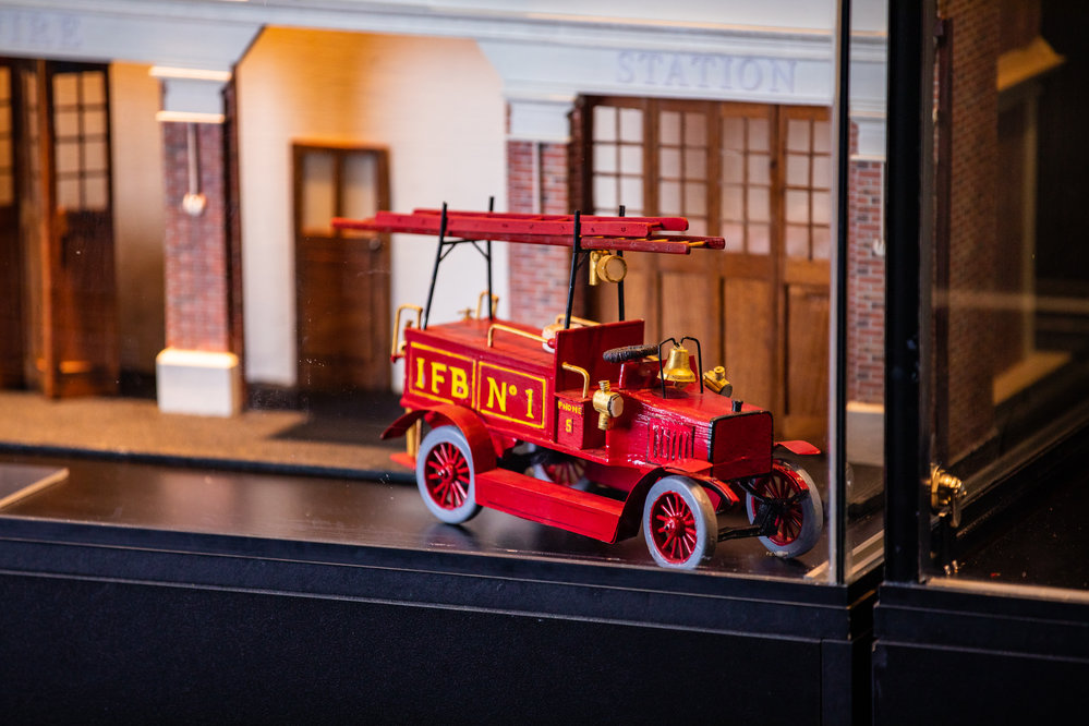 Model of the Ipswich Fire Station, Ipswich Mini Crafters