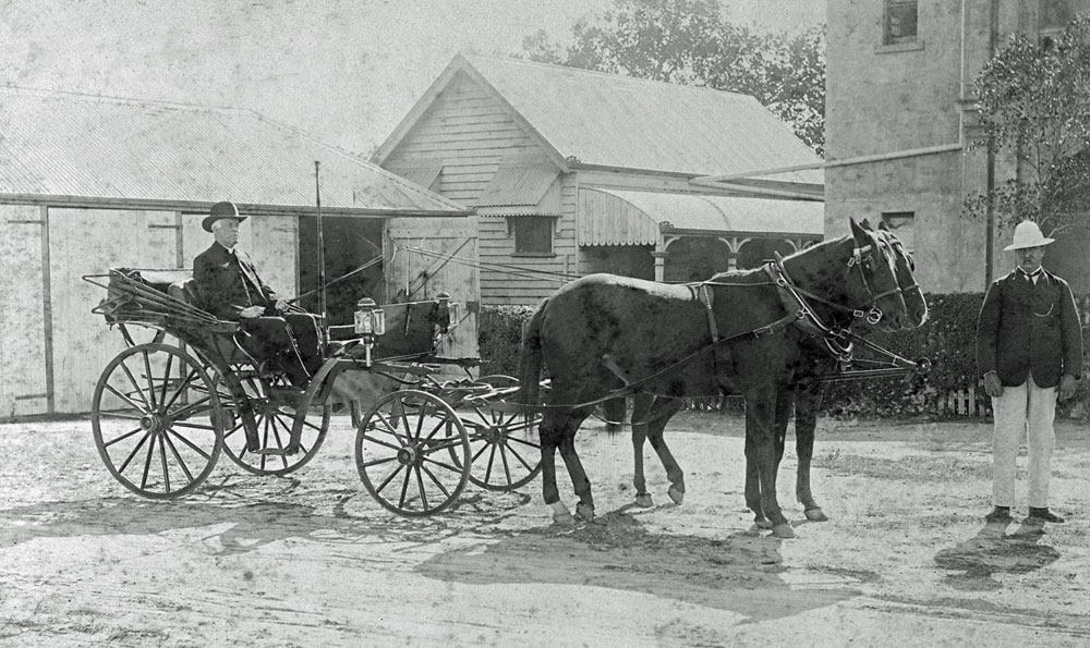Father Andrew Horan, of St Mary's Catholic Church, Ipswich, c.1900