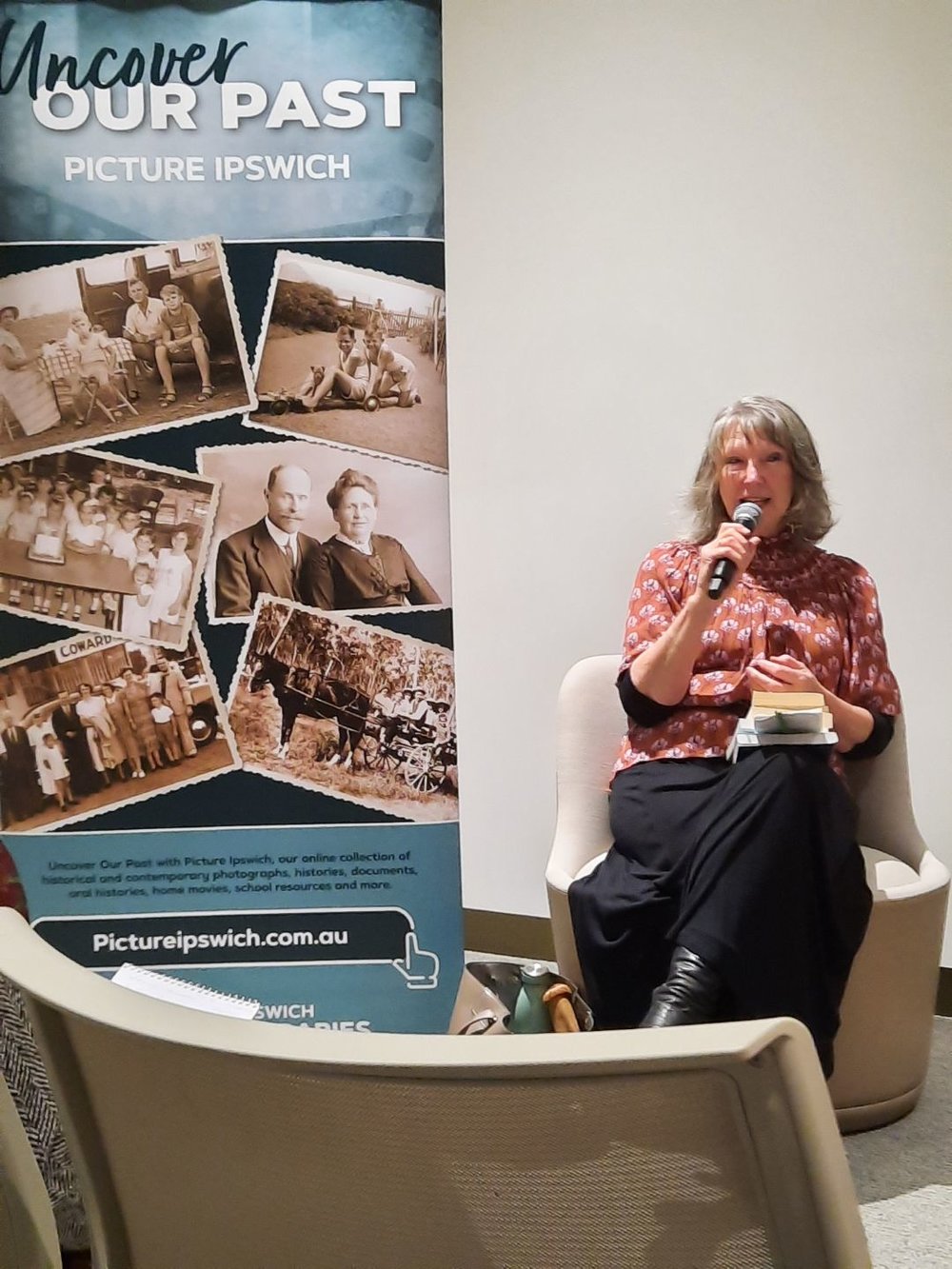 Chasing Our Past: Writing History, Galvanized event, 1 Nicholas Street, Ipswich, 2022