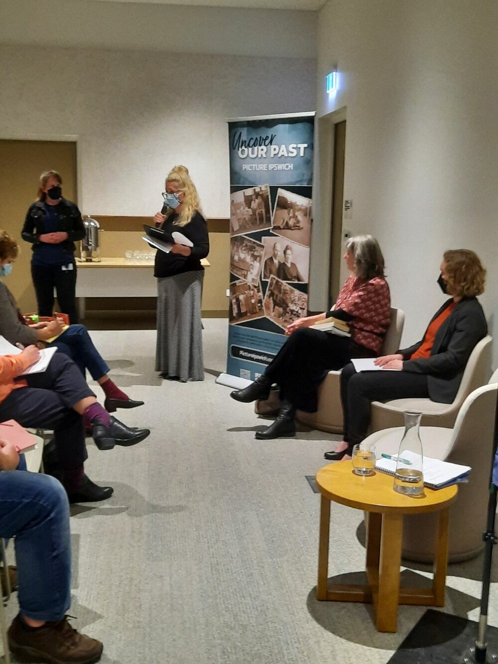 Chasing Our Past: Writing History, Galvanized event, 1 Nicholas Street, Ipswich, 2022