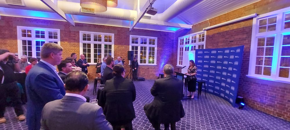 Official opening of 'Galvanized: A Festival of Heritage', held in the Lord Lamington Suite, Pump Yard, Limestone Street, Ipswich, 2022