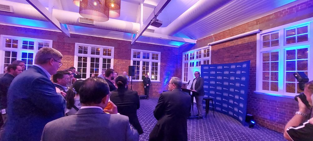 Official opening of 'Galvanized: A Festival of Heritage', held in the Lord Lamington Suite, Pump Yard, Limestone Street, Ipswich, 2022