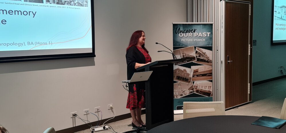 Ipswich Mid-Century Chic Panel Seminar, Peta Downes, 2022