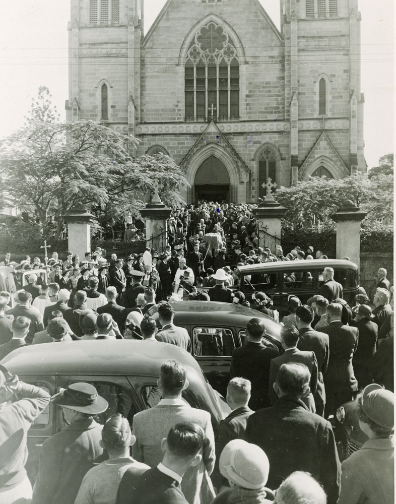 Funeral of Monsignor Michael Baldwin, St Mary's Catholic Church, Ipswich, 1951