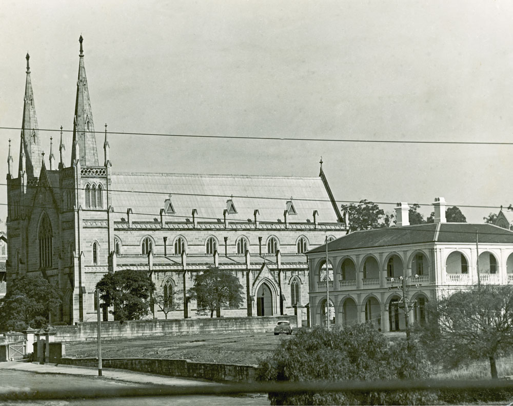 St Mary's Catholic Church and priests' residence, Ipswich, 1948