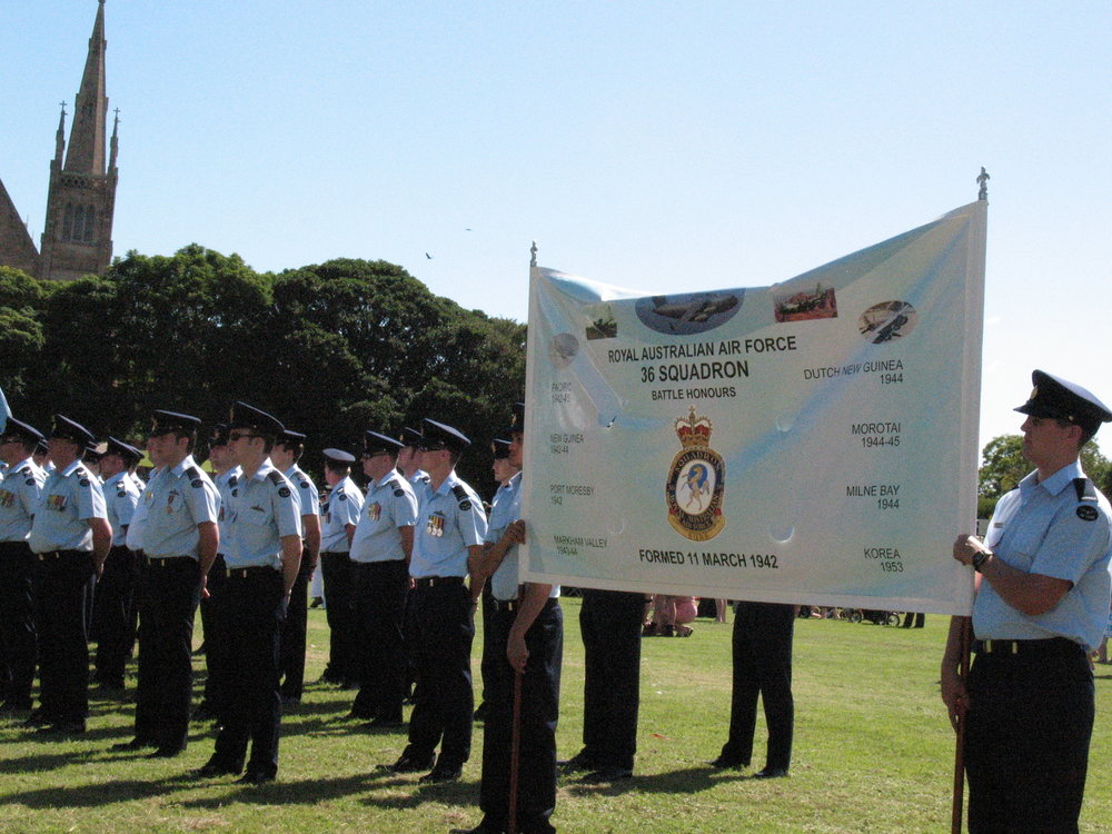 Anzac Day service at Timothy Maloney Park, Ipswich, April 2009