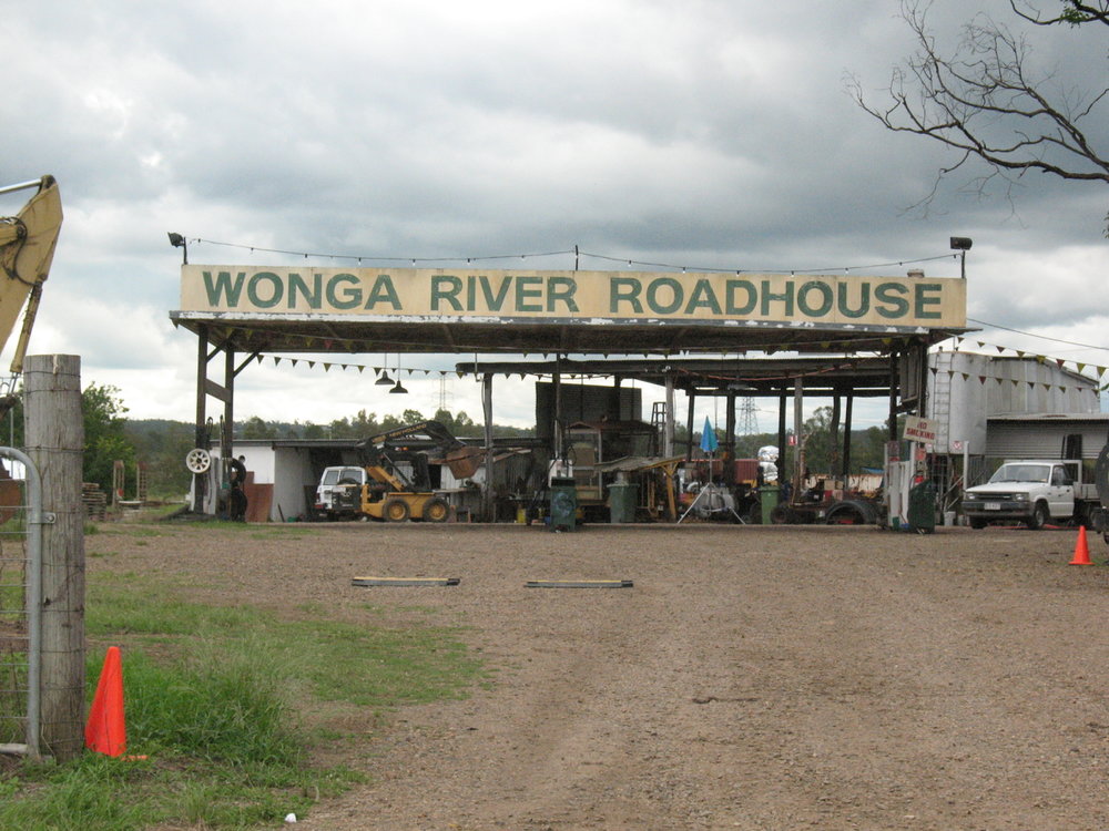 'Wonga River Roadhouse' set for the film 'Savages Crossing', North Booval, February 2008