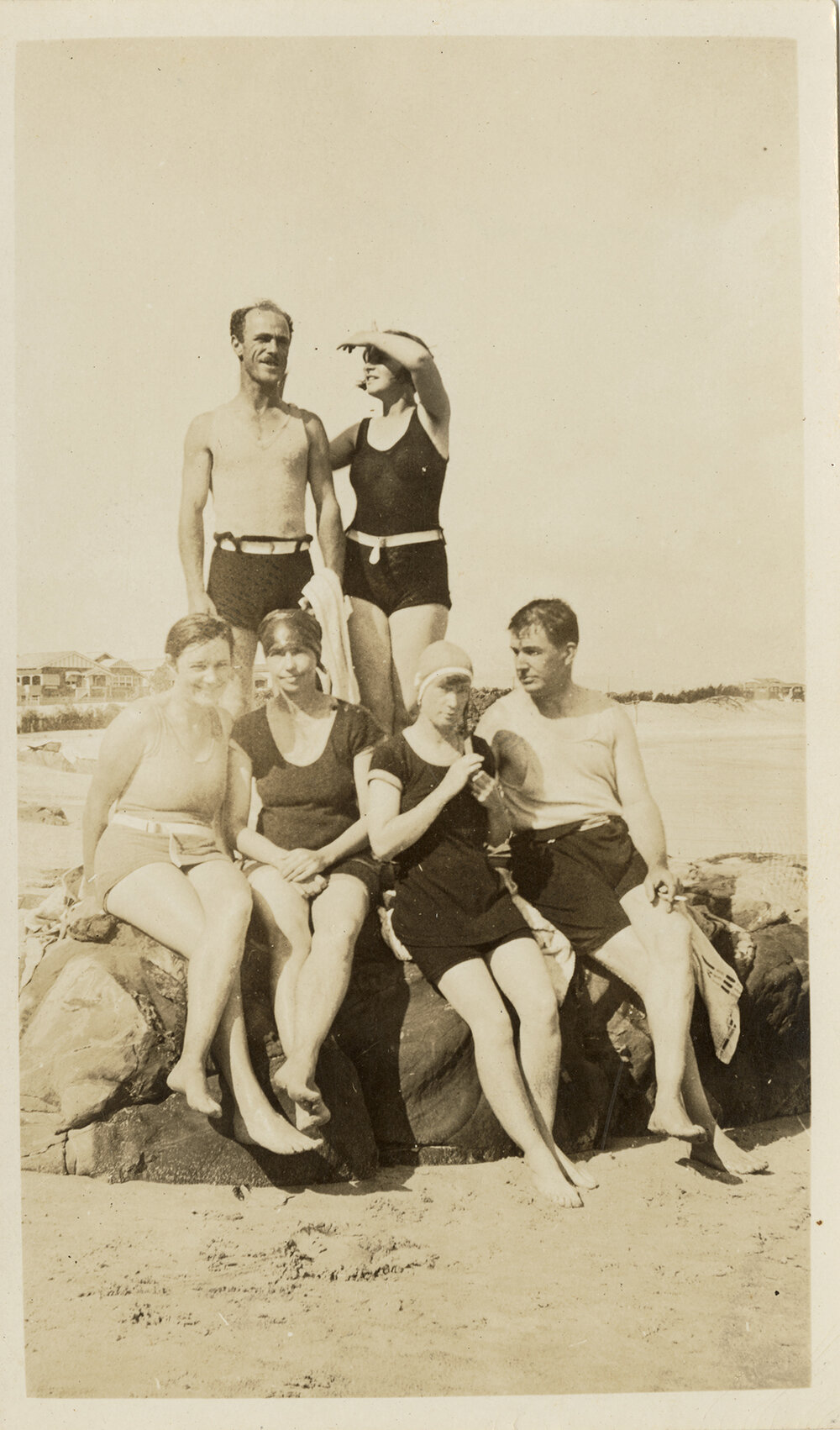 Wheeler Family on Holiday at Coolangatta, 1920s